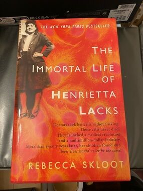 The Immortal Life of Henrietta Lacks by Rebecca Skloot - Orange Cover